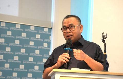Sudirman Said, mantan Menteri ESDM sekaligus Ketua Institut Harkat Negeri