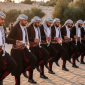 Tari dabke meramaikan moment pernikahan pasangan Palestina 