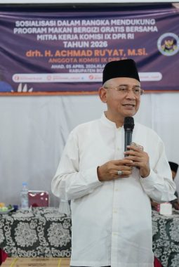 Wujudkan Indonesia Emas 2045, Achmad Ru’yat Gencar Sosialisasikan Program MBG di Kabupaten Bogor