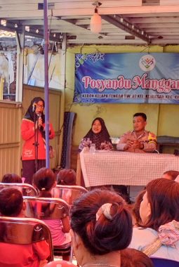 Sosialisasi Perlindungan Anak di RW 07 Kejaksan, Bhabinkamtibmas Tekankan Keberanian Anak Menolak Bahaya