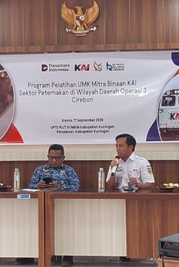 Tingkatkan Kapabilitas UMK, KAI Daop 3 Cirebon Gelar Pelatihan Pertanian dan Peternakan